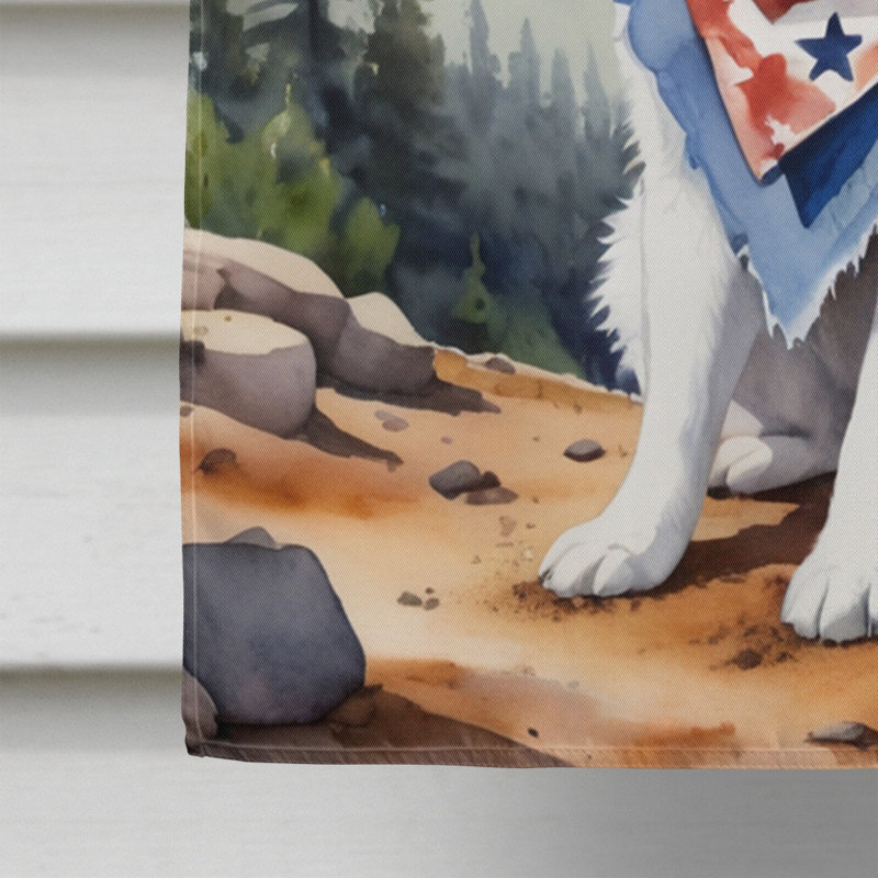 Drapeau Cowboy Welcome House, Esquimau américain