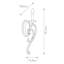 Schirado Wood Candle Wall Light