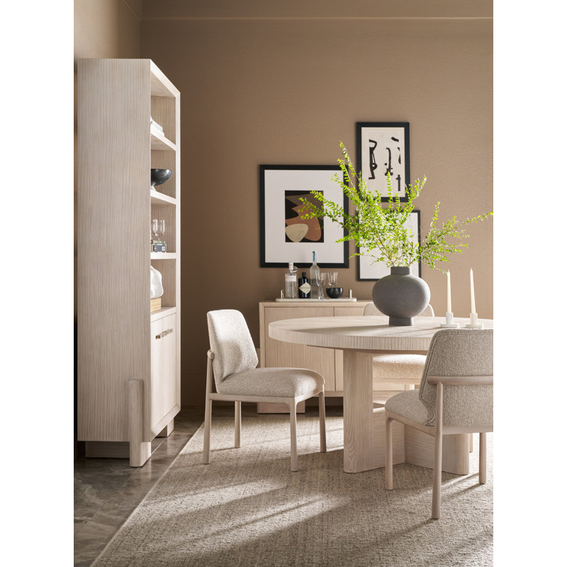Urbane Round Extension Dining Table, Campfire