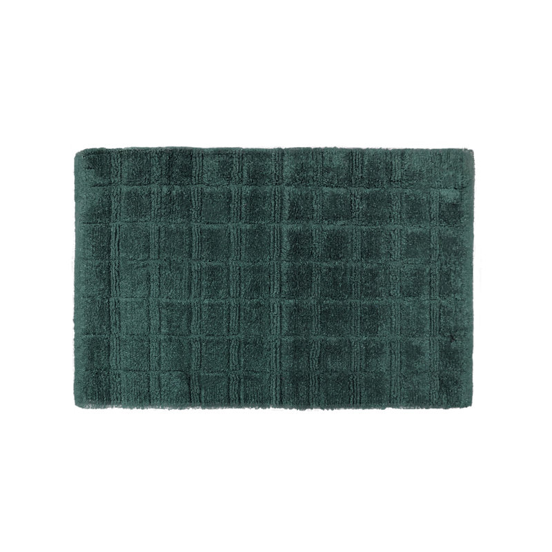 Cotton Bath Mat, Green
