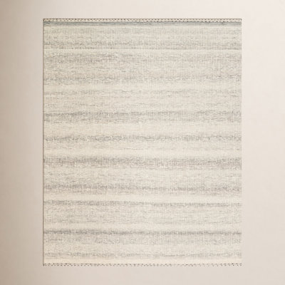 Larissa Smoke Hand-Woven Striped Rug
