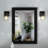 Hicklin 1-Light Dimmable Wall Sconce with Clear Glass Shade -1734646842