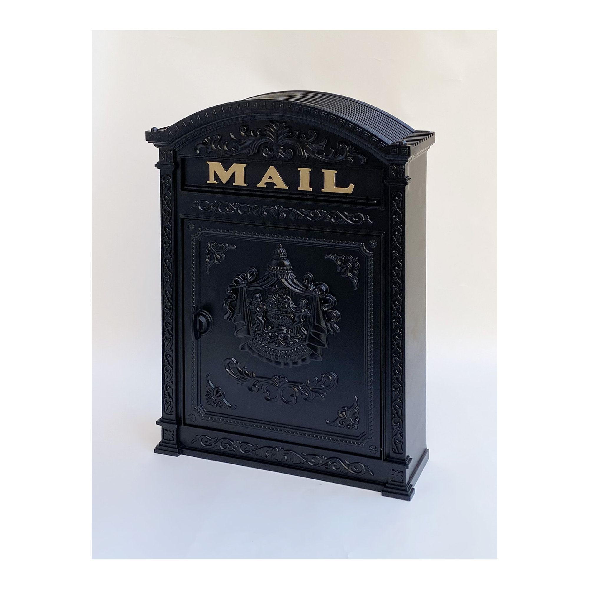 Wall Mounted Mailbox, Black