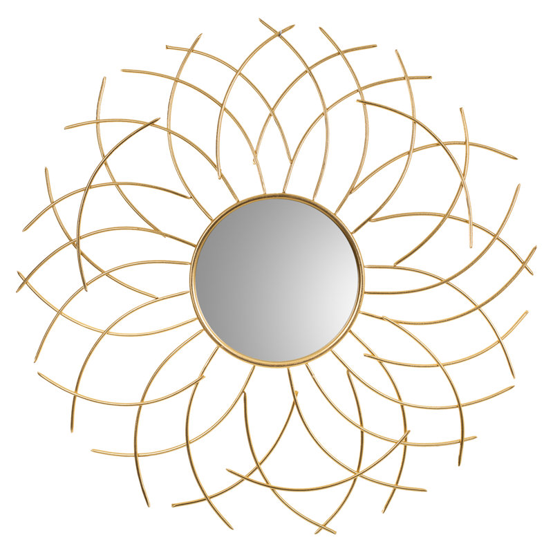 Radovanova Metal Flat Wall Mirror