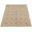 Tapis unique en laine noué à la main gris clair nouvel âge 4 pi x 5 pi 10 po Rossville