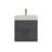 23.6" Wall-Mounted Single Bathroom Vanity Set-70381344