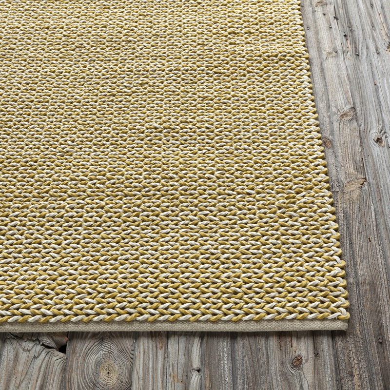 Milano Zigzag Rug, Yellow, Rectangle 5' x 7'6"