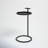 Auzie C-Shaped End Table with Iron Tray Top-84425289-34921998