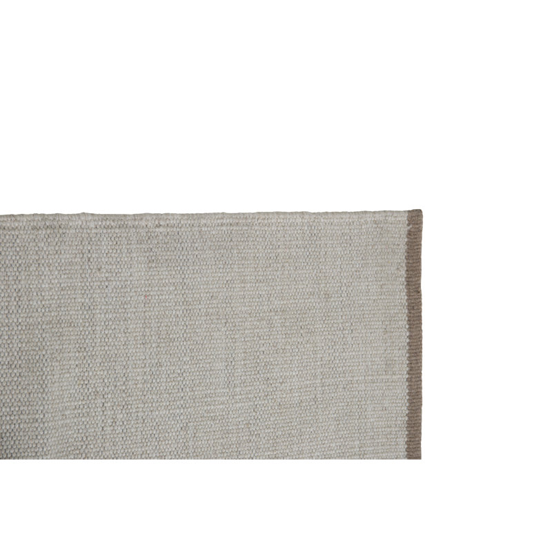 Mcdaniel Solid Colour Hand Woven Area Rug, Rectangle 170 x 240cm