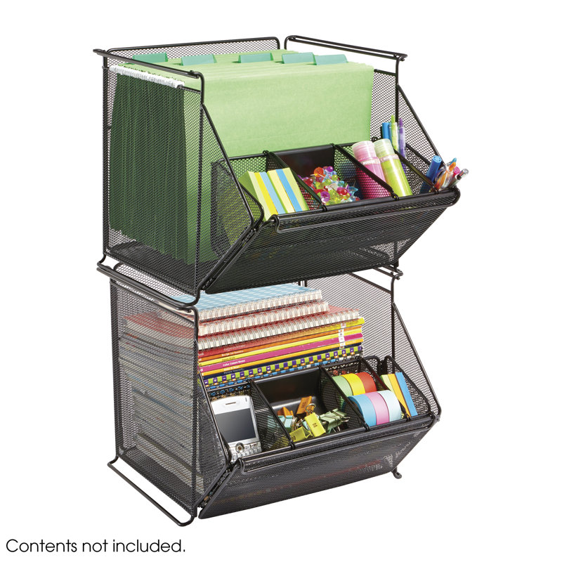 Onyx Stackable Mesh Storage Bins