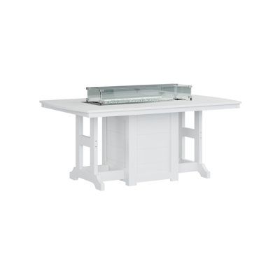 Berlin Gardens Garden Classic Fire Pit Counter Height Dining Table