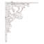Fleur De Lis Cast Iron Shelf Bracket-925722917-925722916