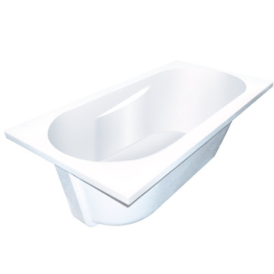 Brookfield 60'' x 32'' Soaking Solid Surface Bathtub