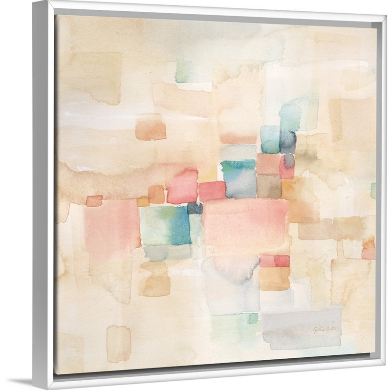 «Desert Dreams Square II» par Cynthia Coulter - reproduction d'art sur toile, H 38 po x l 38 po x P 1,75 po