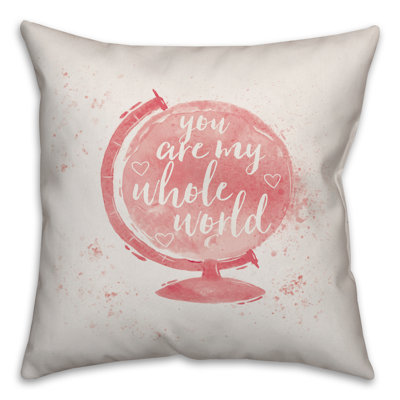  Coussin Whole World