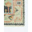 Ophelia Hand Knotted Southwestern Area Rug in Gray/Beige-1295232614