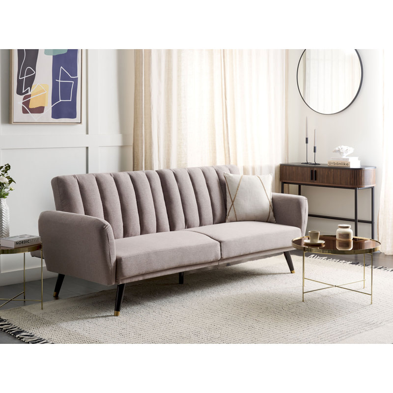 Nelsonia 3 Seater Sofa Bed, Brown 