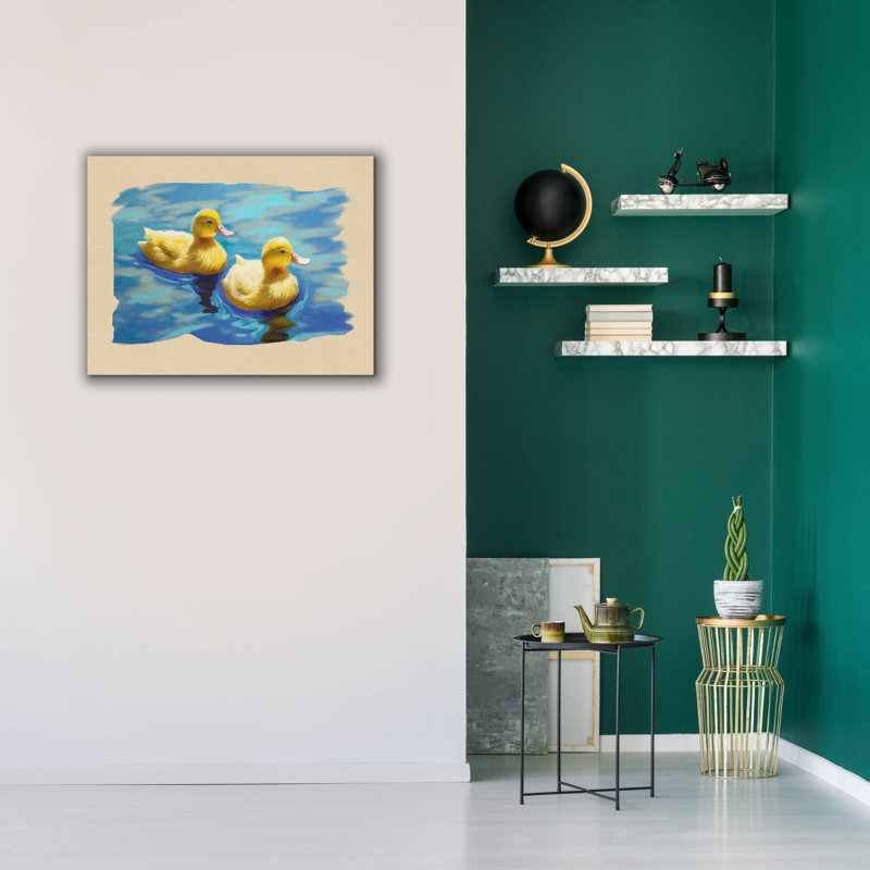 «August Duck» par Svetlana Aleynikova, August Grove, H 26 po x l 34 po