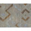 Hand Knotted Geometric Area Rug in Gray/Yellow-704733026