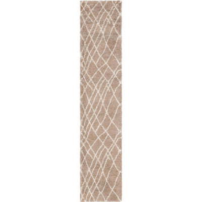  Tapis géométrique kaki