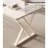 Luxury Cream-Style Sintered Stone Tabletop Office Desk-1252345344