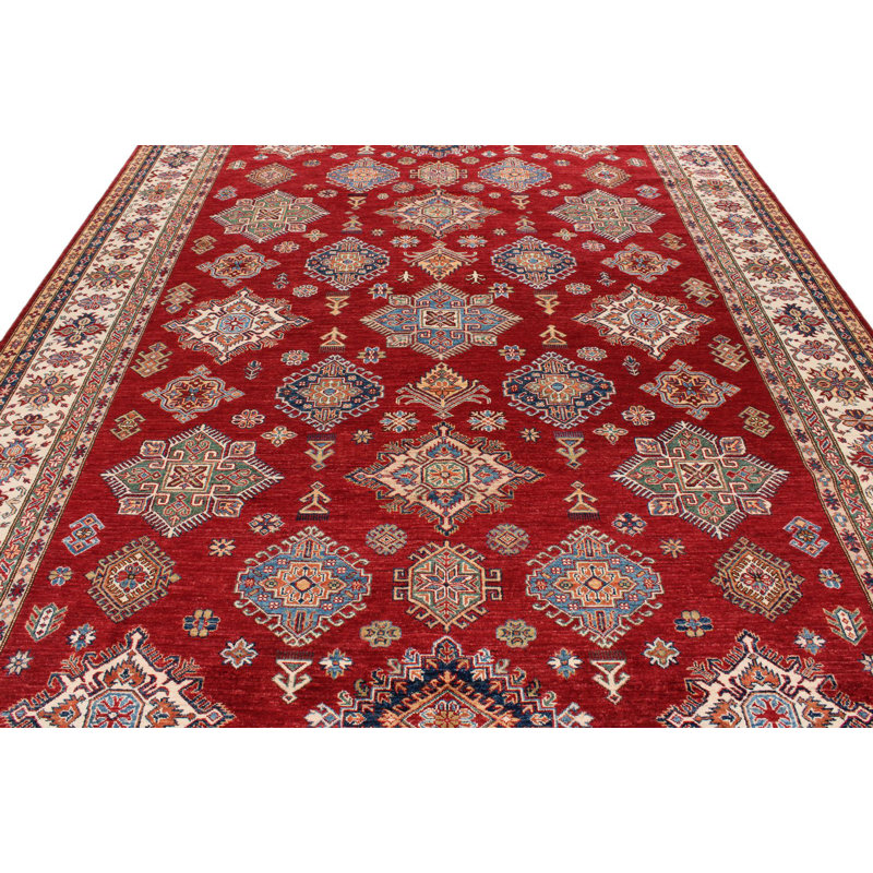 Tapis tribal Kazak 9 x 13