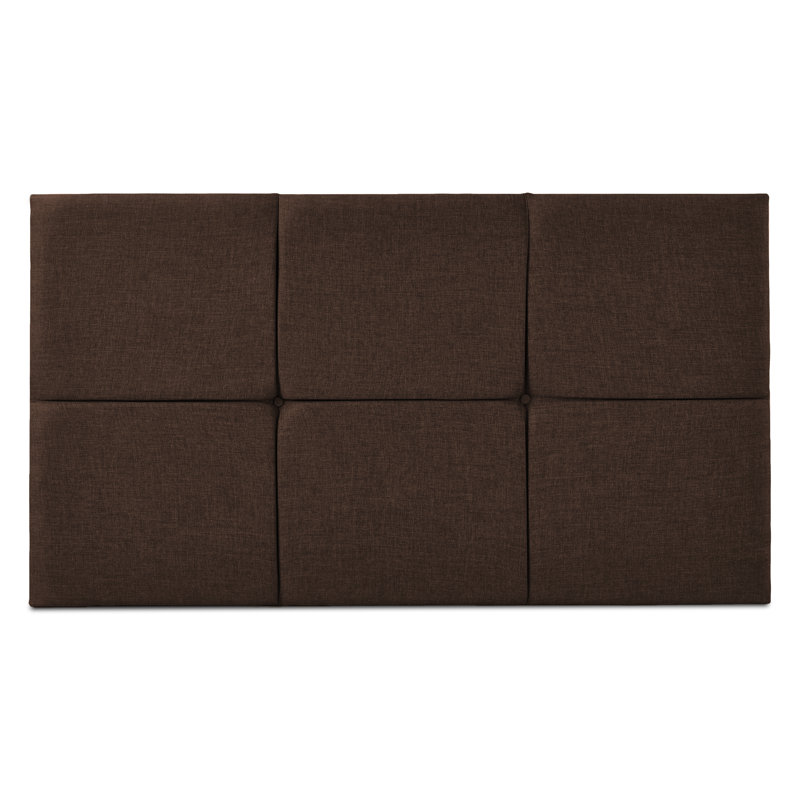 Francios Upholstered Headboard, Brown, Small Single (2'6)