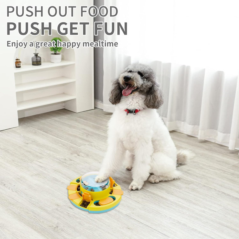 Plastic Food Storage Container, Yellow/Blue