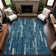 Premium Machine Washable Kumbhar AMF1301 Stripes Rug