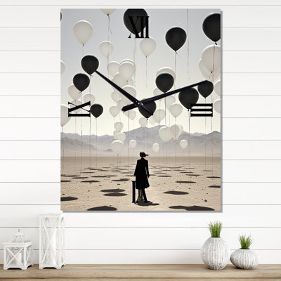Cloteal - Desert Modern Wall Clock