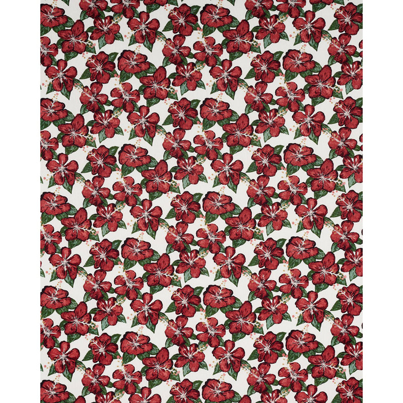 Tissu Schumacher x Victor Glemaud Fabienne, Rouge