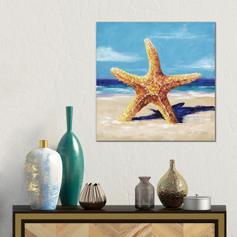 Star by Malenda Trick - Gallery-Wrapped Canvas Giclée on Canvas, Canvas, 45.72 cm H x 45.72 cm W x 1.91 cm D