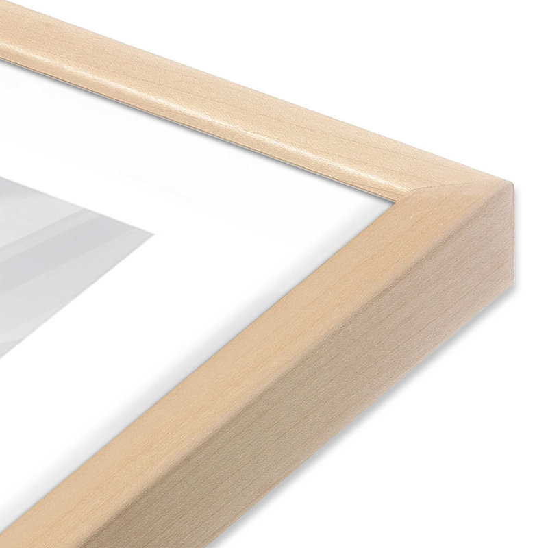 Ethereal Flight Serenade Print, Raw Maple Framed, 13" H x 17" W
