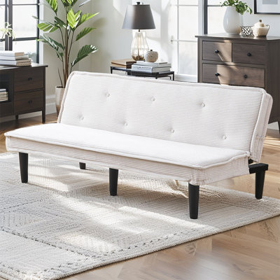66" Corduroy Convertible Futons Sofas,Sleeper Sofas