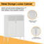 Armoire de rangement 32 po à 2 tablettes-90201170