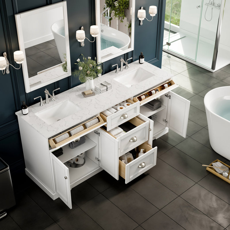 Didomenico 72" Double Bathroom Vanity Set