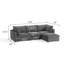 Canapé modulaire rembourré avec rangement Sheley-131373996