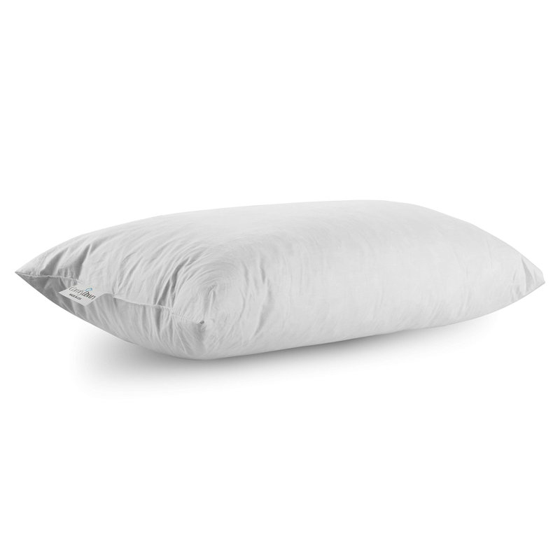 ComfyDown 95% Feather 5% Down Rectangle Decorative Pillow Insert Sham Stuffer, 14" x 30"