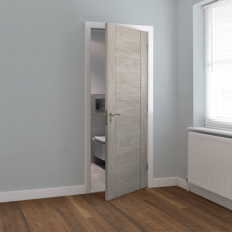 Alabama Internal Fire Door Prefinished, 198.1cm H x 83.8cm W x 4.4cm D