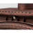 Cast iron bronze, wood heating fireplace