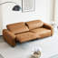 Causeuse-coussin modulaire orange 100% polyester