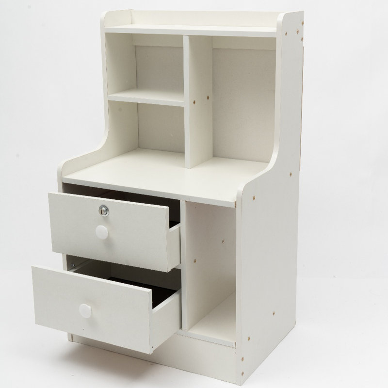 27.5'' Tall 2 - Drawer Nightstand, White