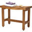 Sumba Lotus 24" W Teak Shower Bench