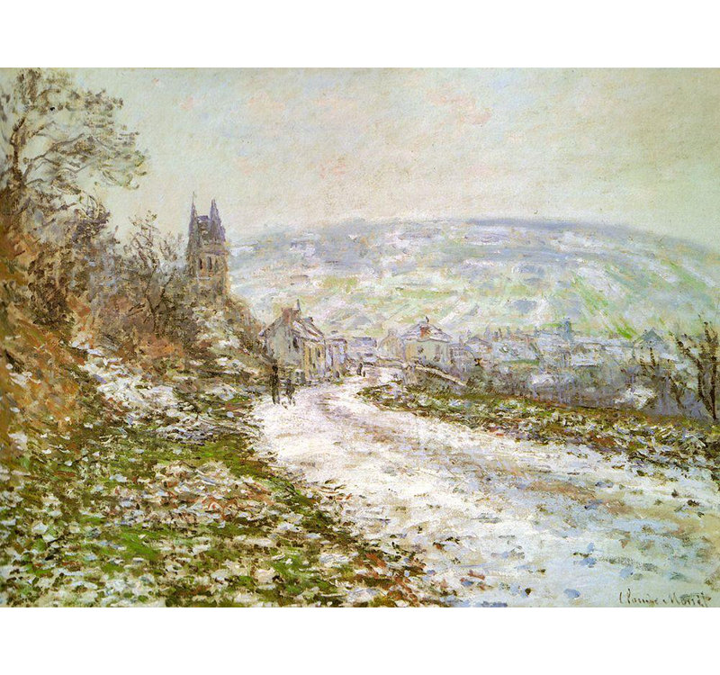 «Vault W», œuvre d'art sur toile tendue par Monet, Claude, H 28 po x l 36 po