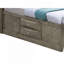 Élégant lit simple contemporain avec rangement