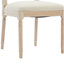 Chaises rembourrées en tissu Amando