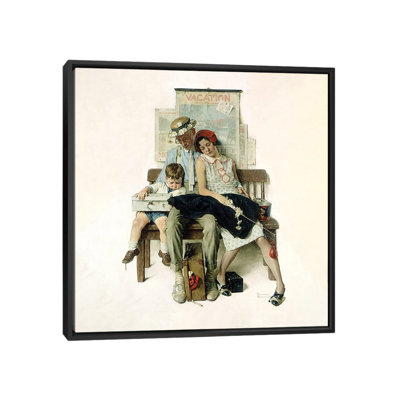 Family Home From Vacation by Norman Rockwell - Gallery-Wrapped Canvas Giclée on Canvas