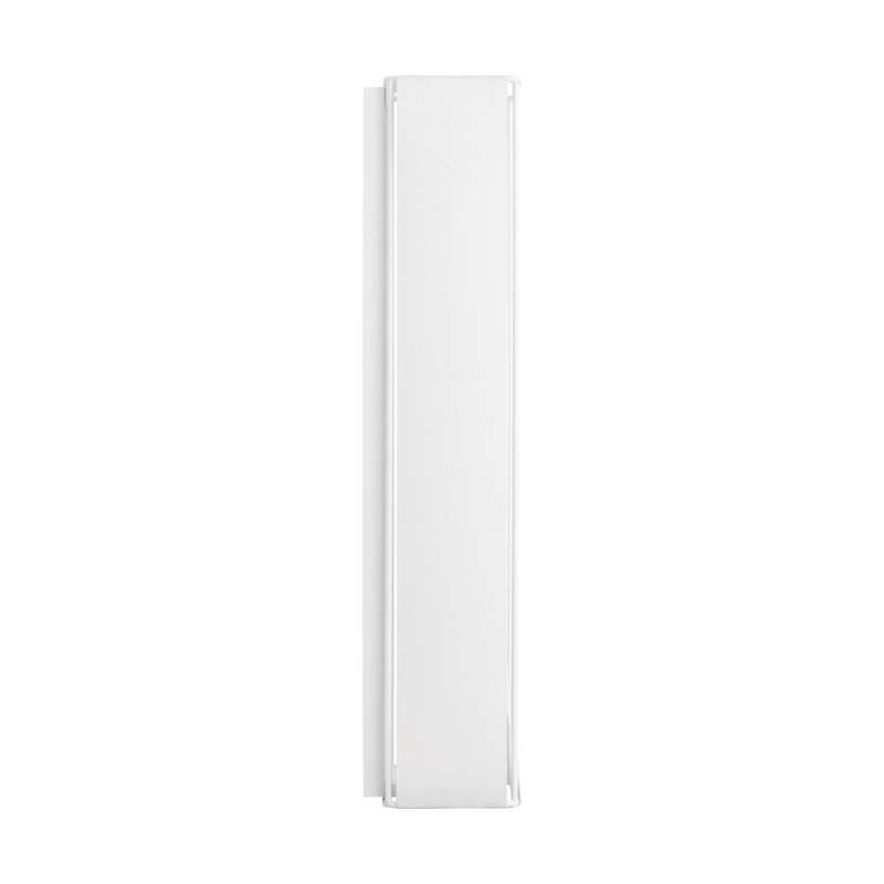 Kelly Wearstler Courville 1 Light Bathroom Bedroom Wall Fixture With White , 27" H x 6" W x 5.75" D, Soft Linen