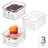 Small Fridge Berry Bin with Removable Colander and Lid -  Ideal for Strawberries, Blueberries, and Raspberries