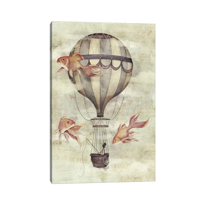 Skyfisher 1 Piece Wrapped Canvas Wall Art